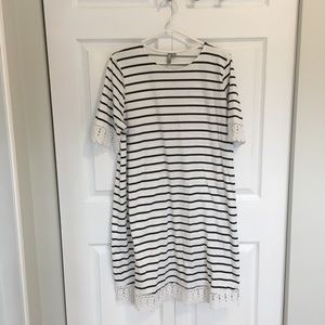 ASOS t-shirt dress size L